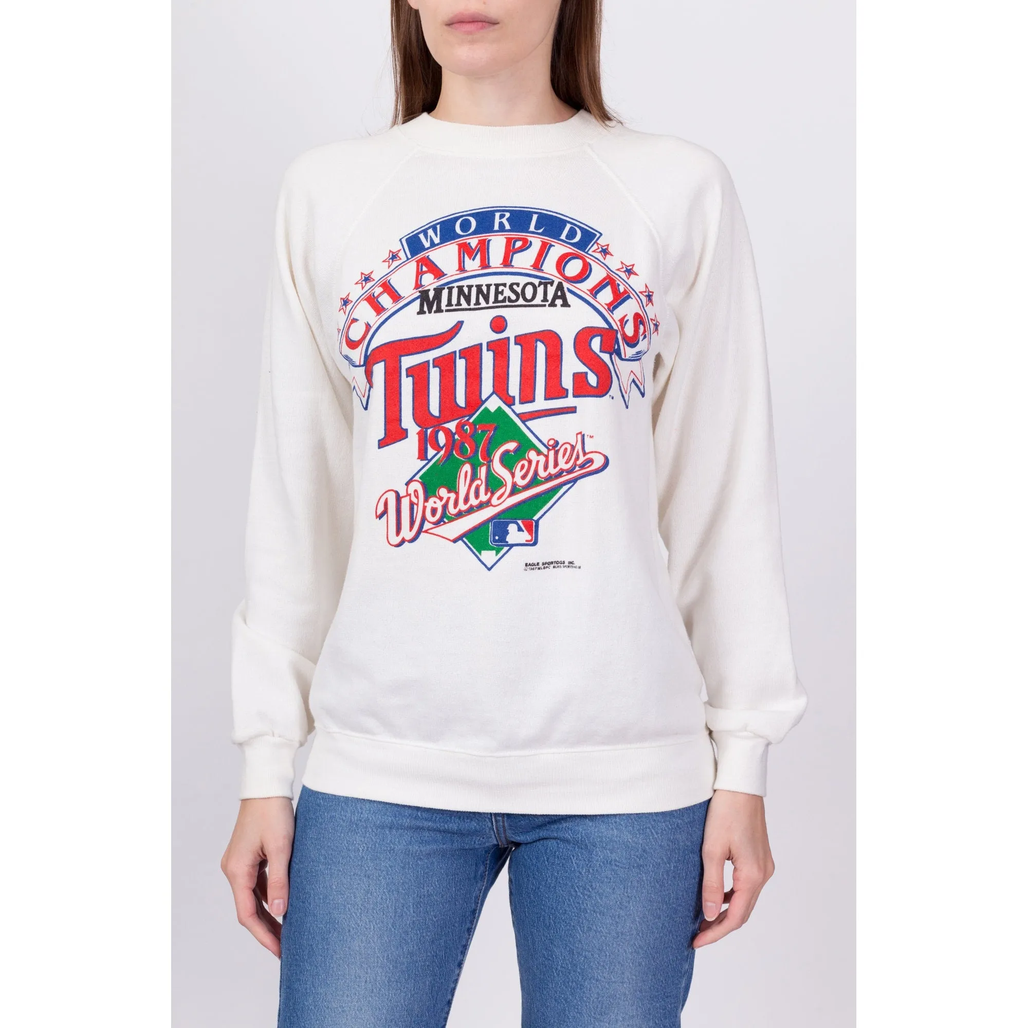 1987 Minnesota Twins World Series Sweatshirt - Men's Small, Women's Medium