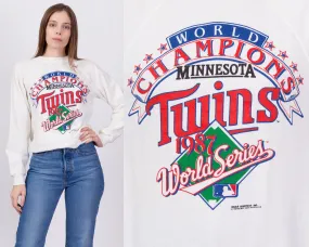 1987 Minnesota Twins World Series Sweatshirt - Men's Small, Women's Medium