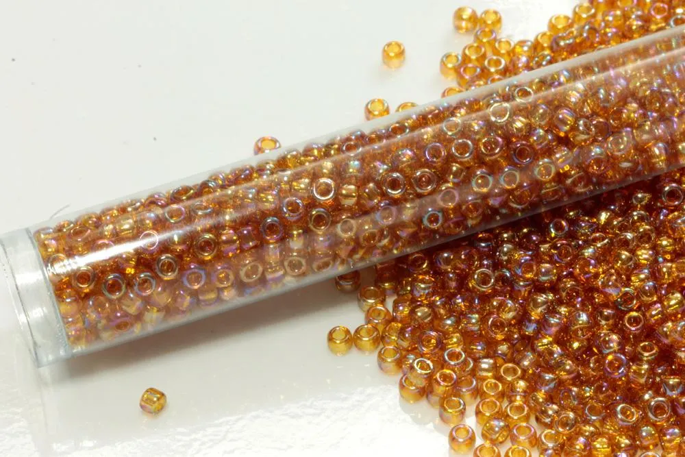 8/0 TR-162C Topaz Rainbow 10g/30g Round Toho Seed Beads - Beading Supply