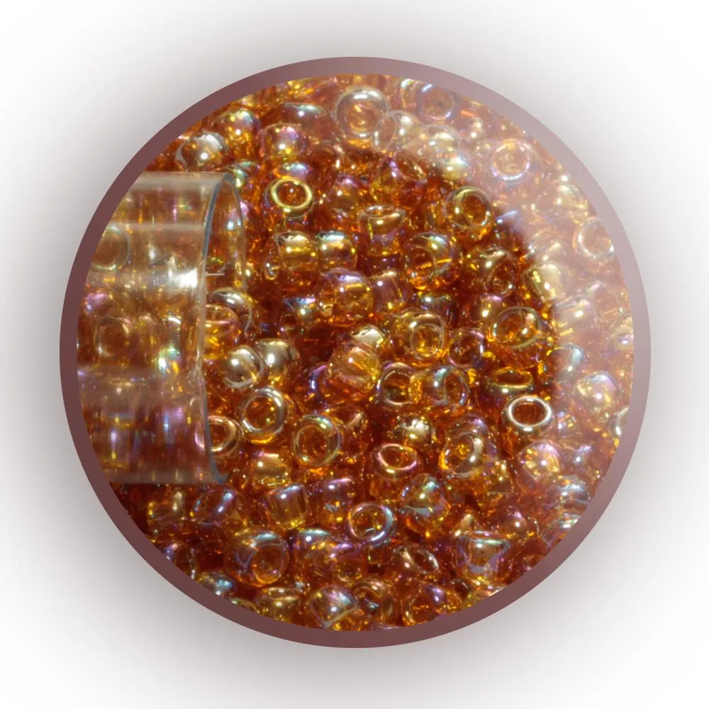 8/0 TR-162C Topaz Rainbow 10g/30g Round Toho Seed Beads - Beading Supply