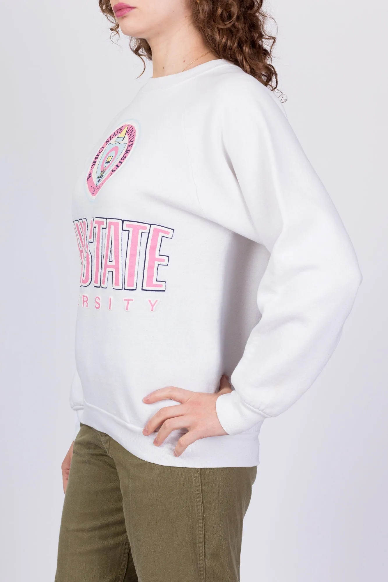 80s Ohio State University Sweatshirt - Large