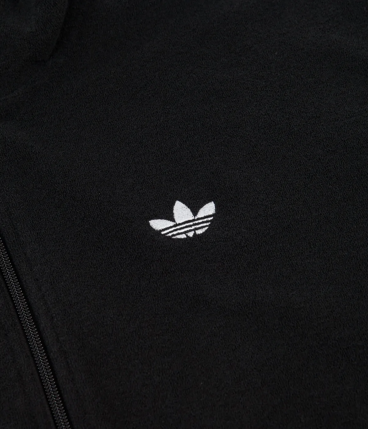 Adidas Bouclette Jacket - Black / White