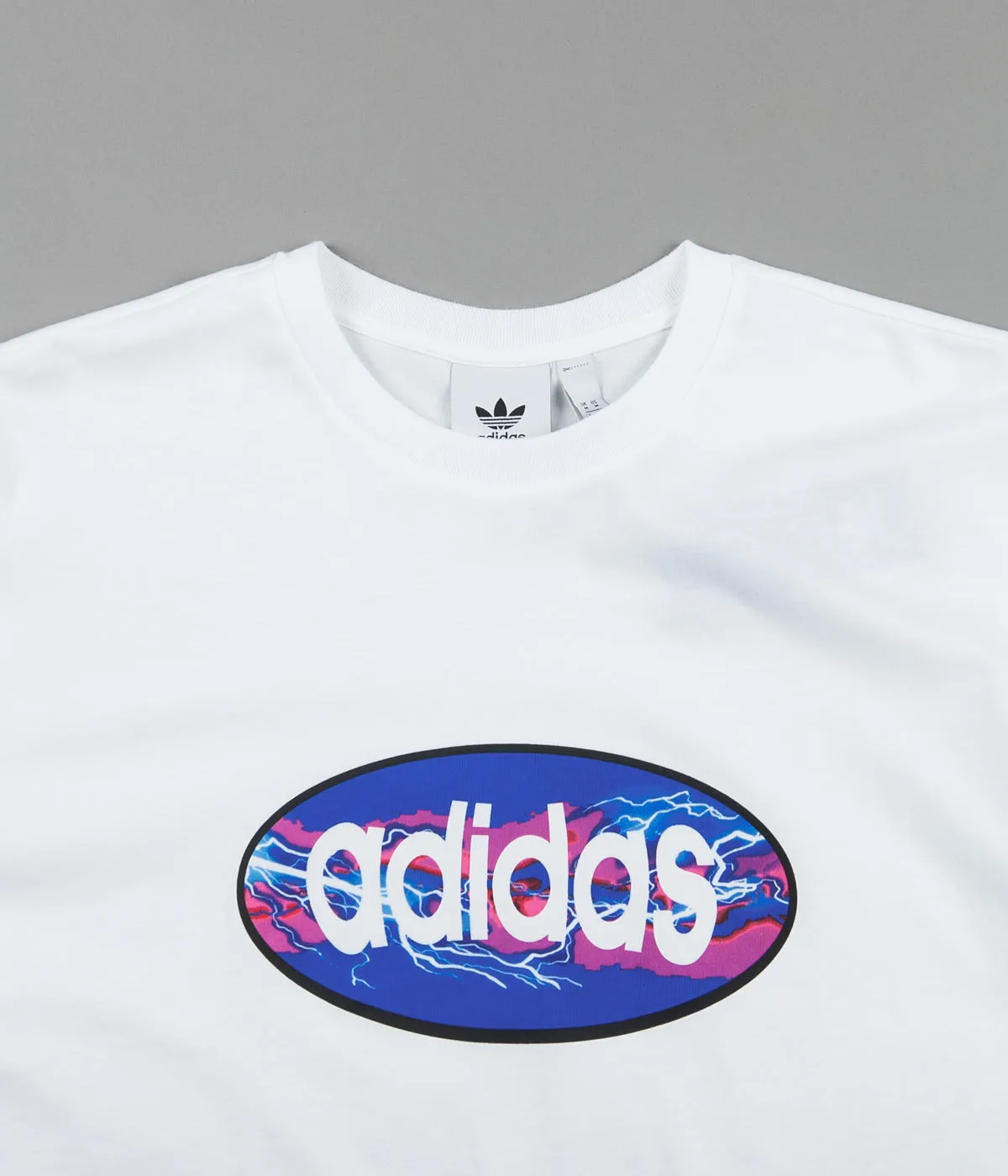 Adidas Oval T-Shirt - White