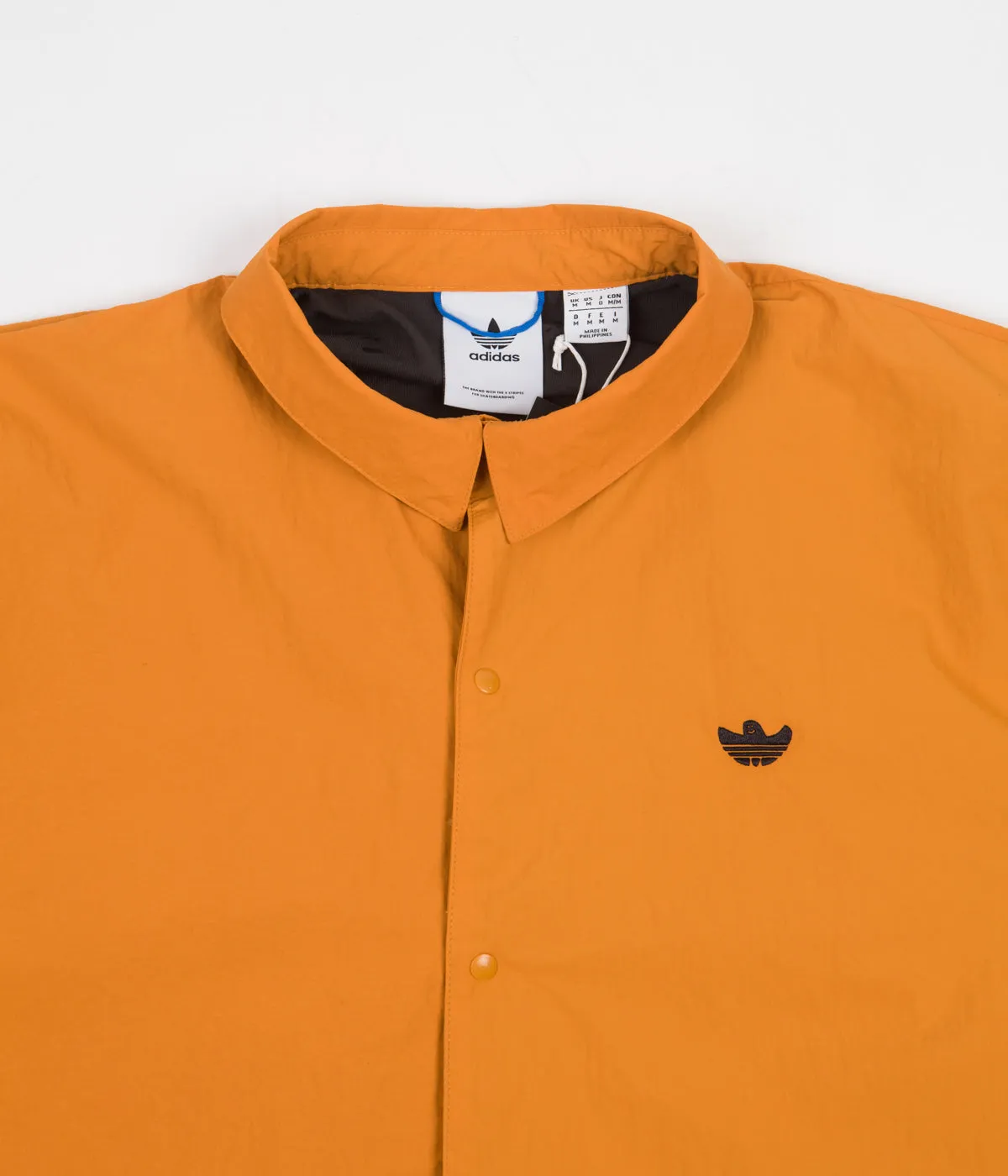 Adidas Shmoofoil Coach Jacket - Focus Orange / Carbon / White