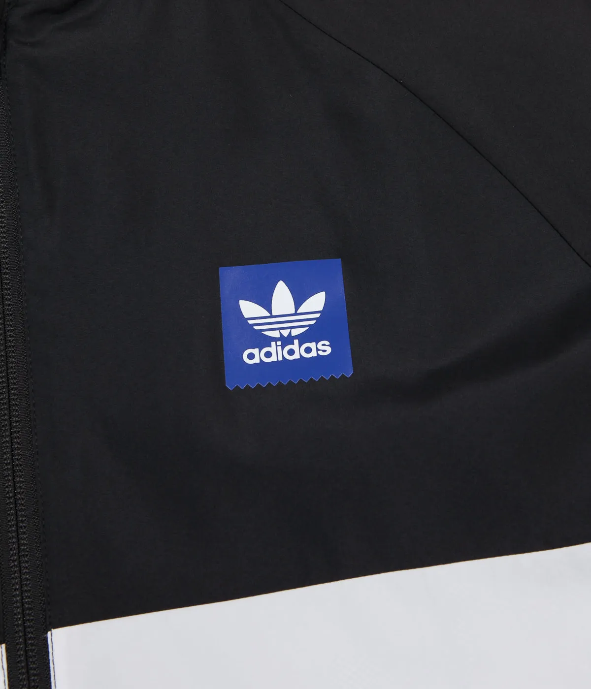 Adidas Towning Jacket - Black / White / Active Blue / Active Green