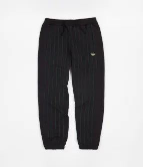 Adidas Tyshawn Sweatpants - Black / Collegiate Green