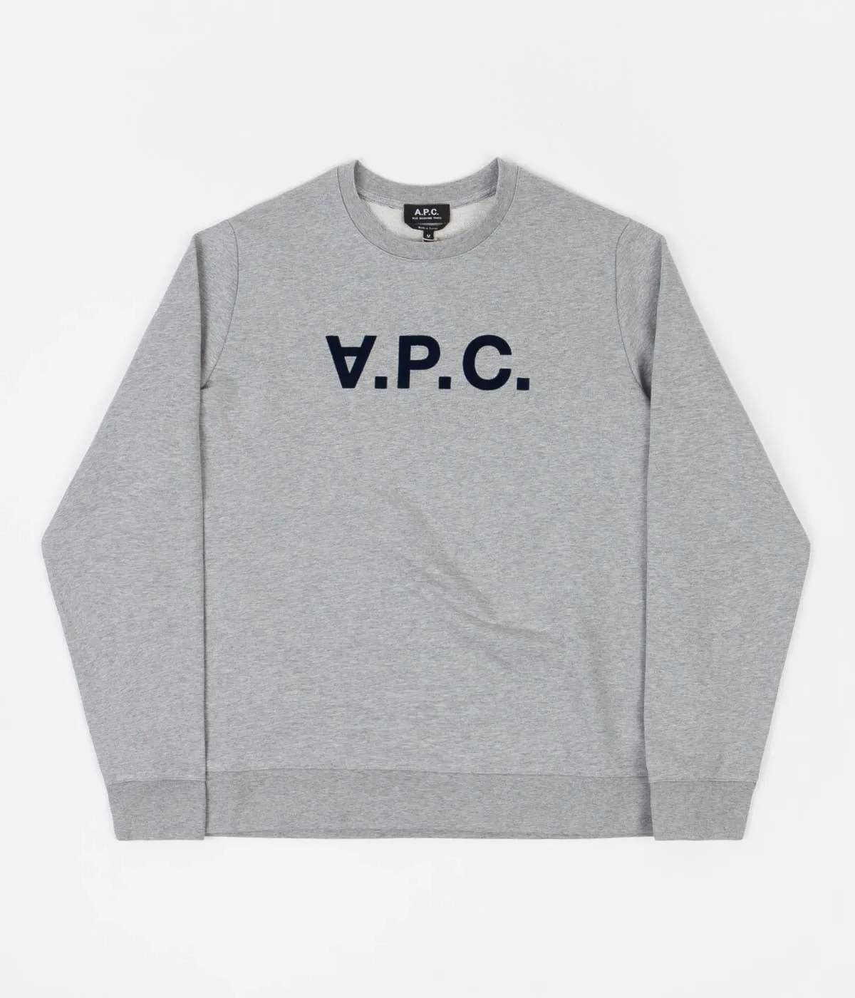 A.P.C. VPC Crewneck Sweatshirt - Heather Grey