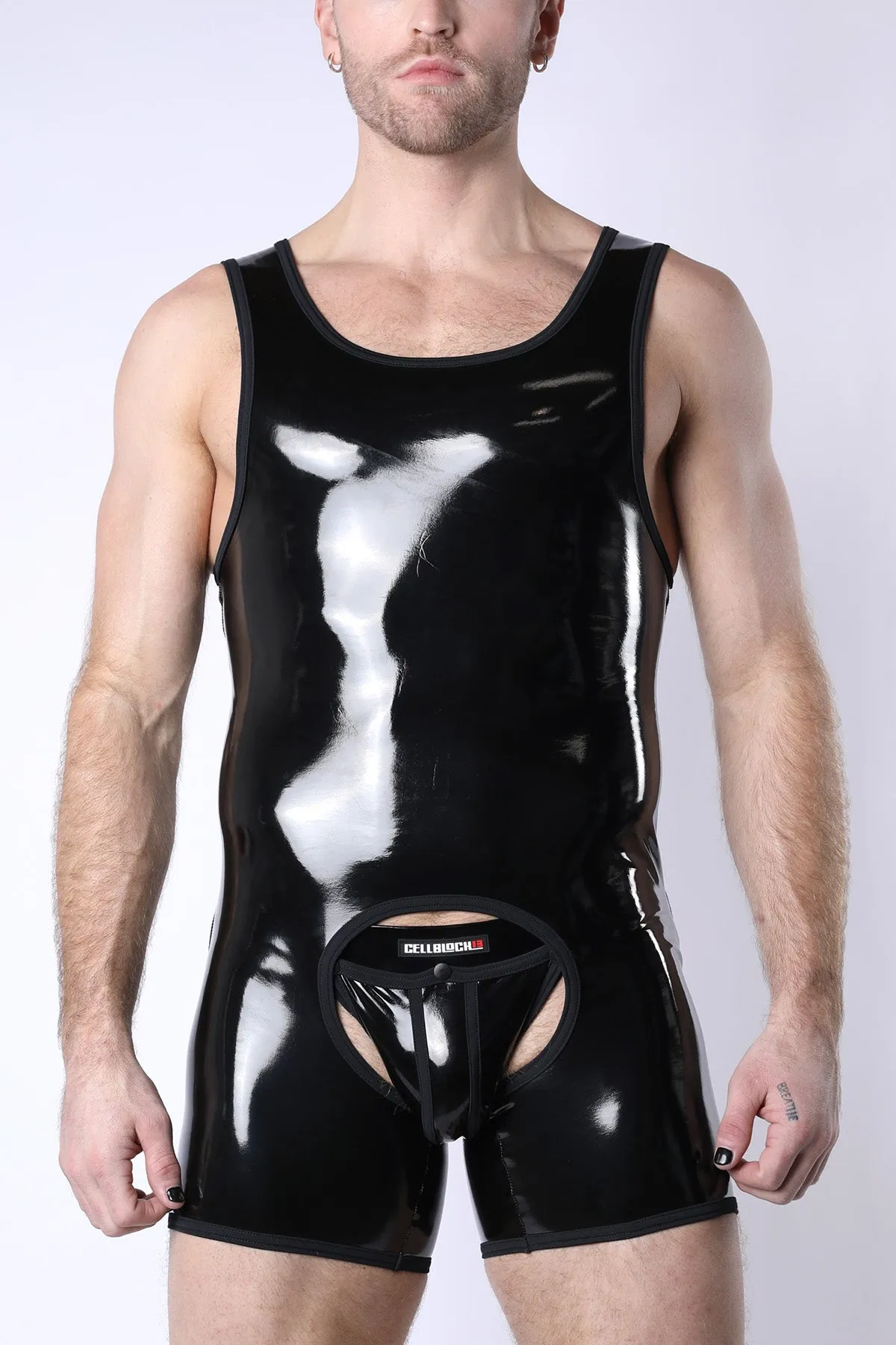 Black Chrome Chap Singlet