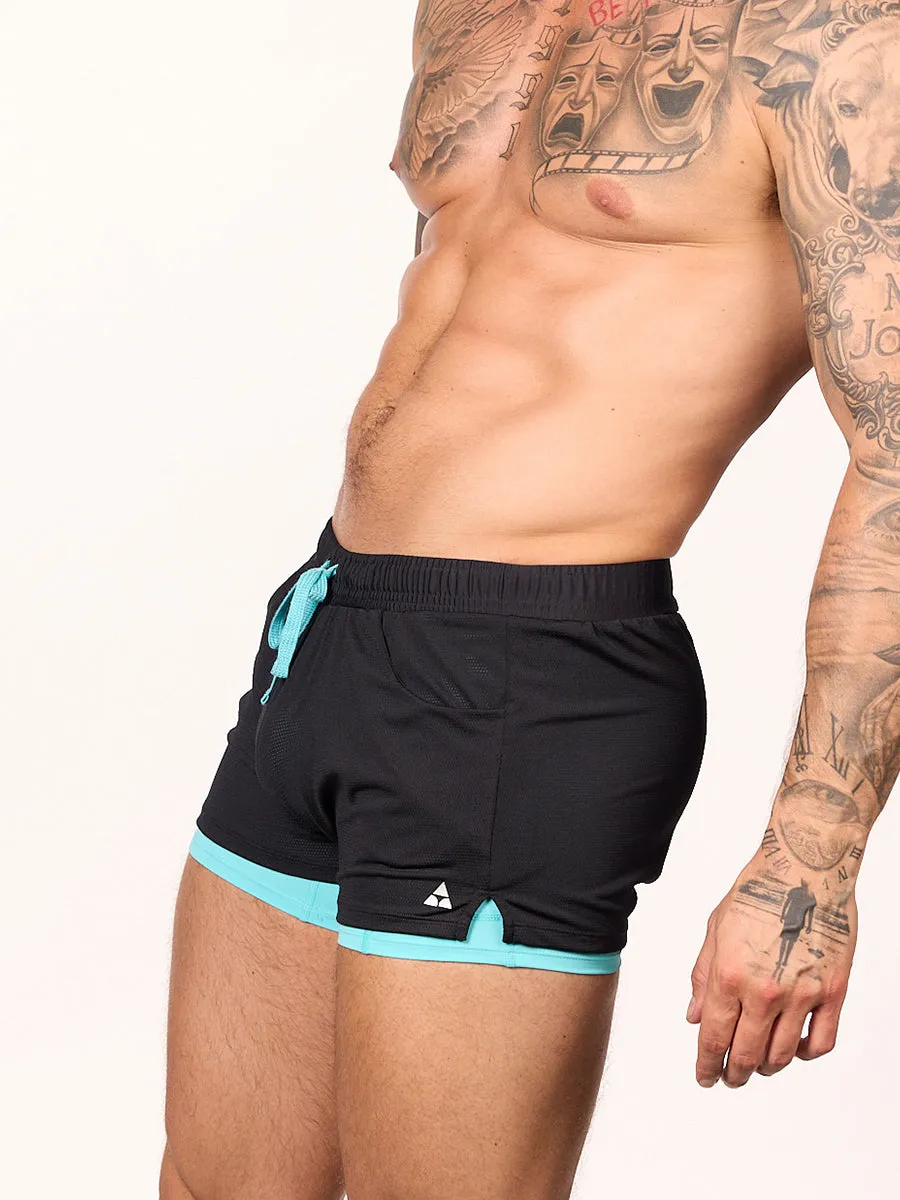 Body Force 2-in-1 Gym Shorts