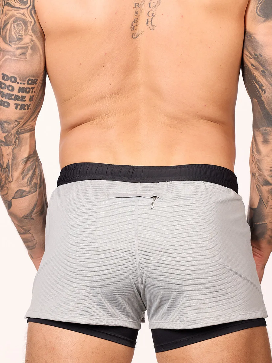 Body Force 2-in-1 Gym Shorts