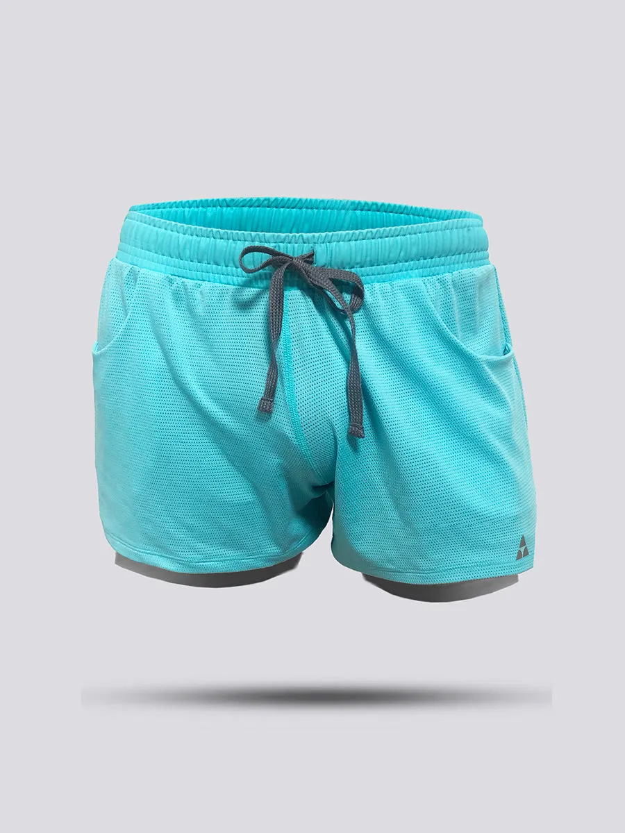 Body Force 2-in-1 Gym Shorts