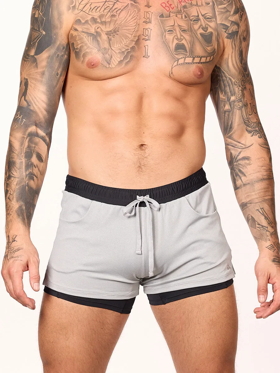 Body Force 2-in-1 Gym Shorts