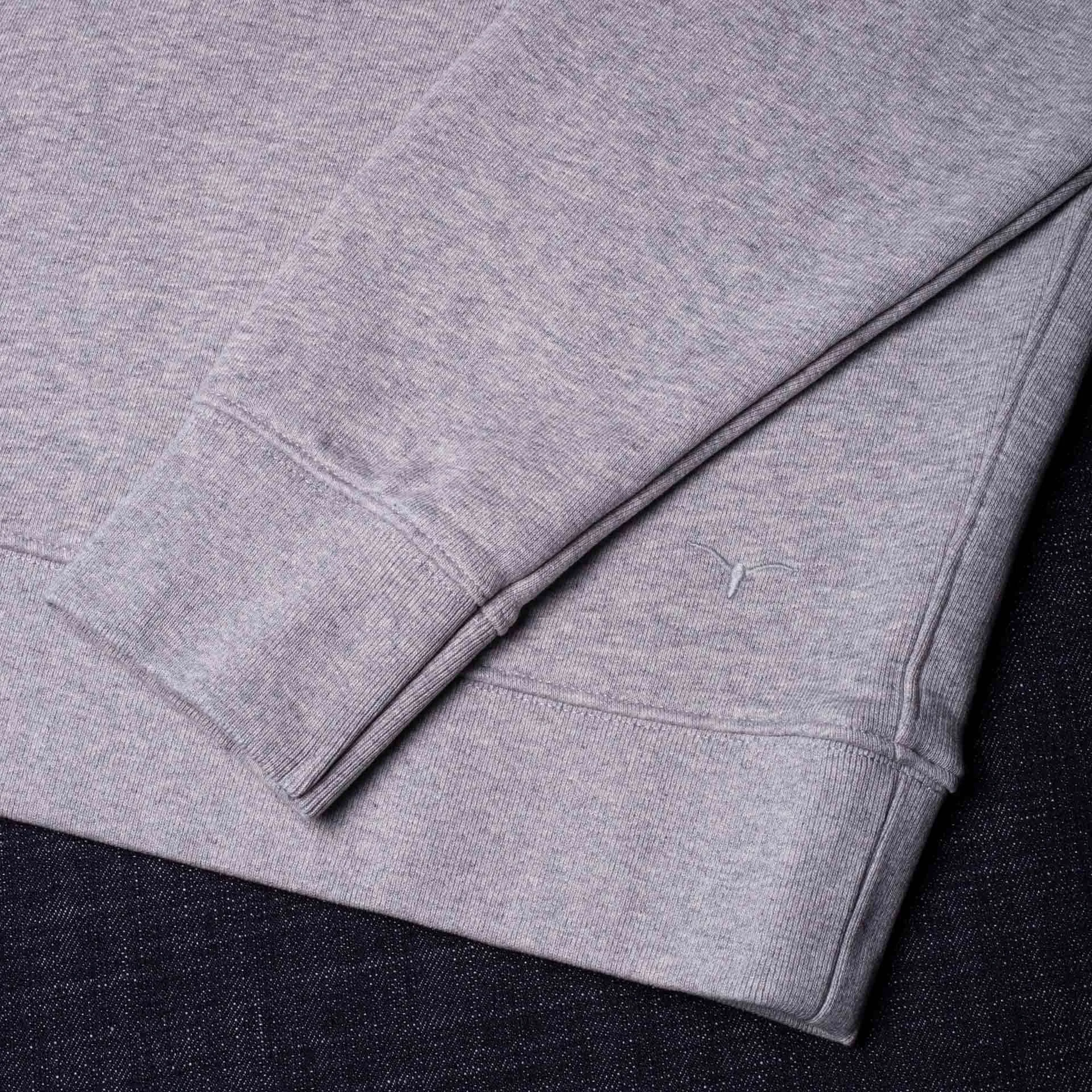 BS-09 CREW NECK heavy grey melee sweat [CORE]