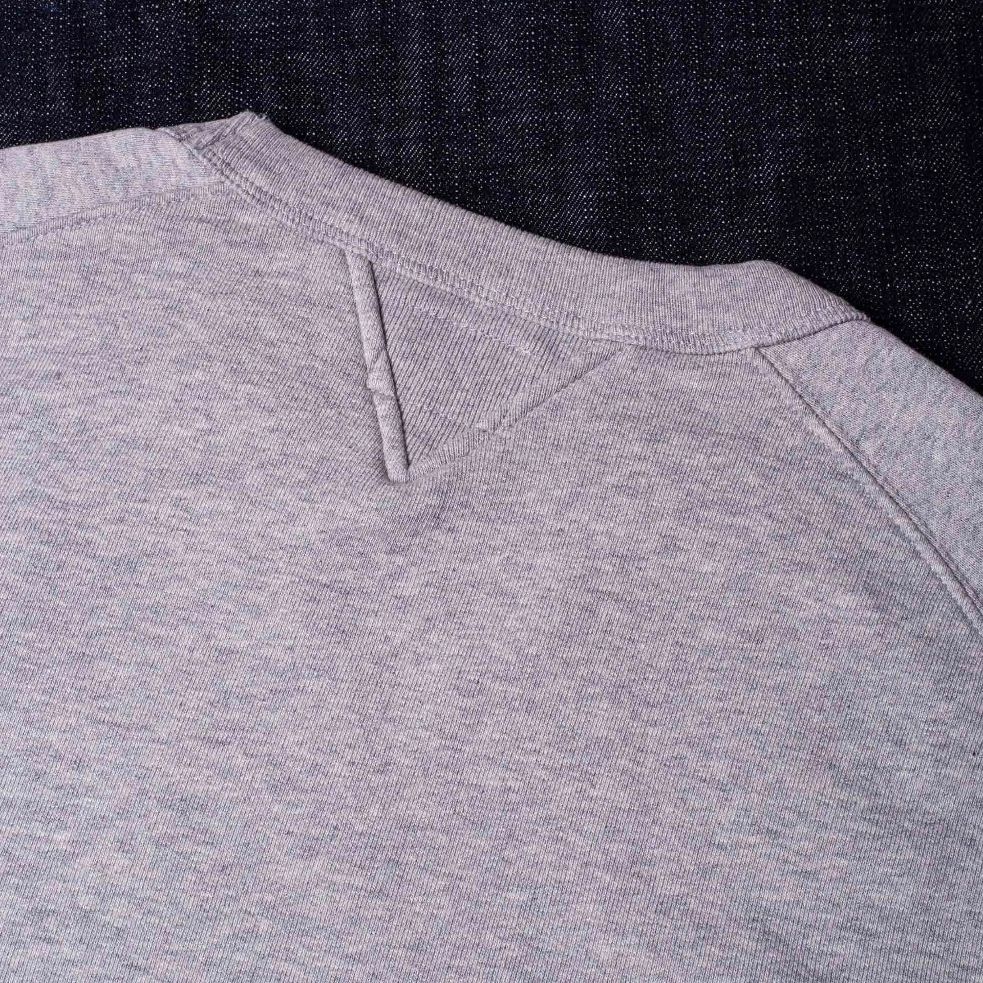 BS-09 CREW NECK heavy grey melee sweat