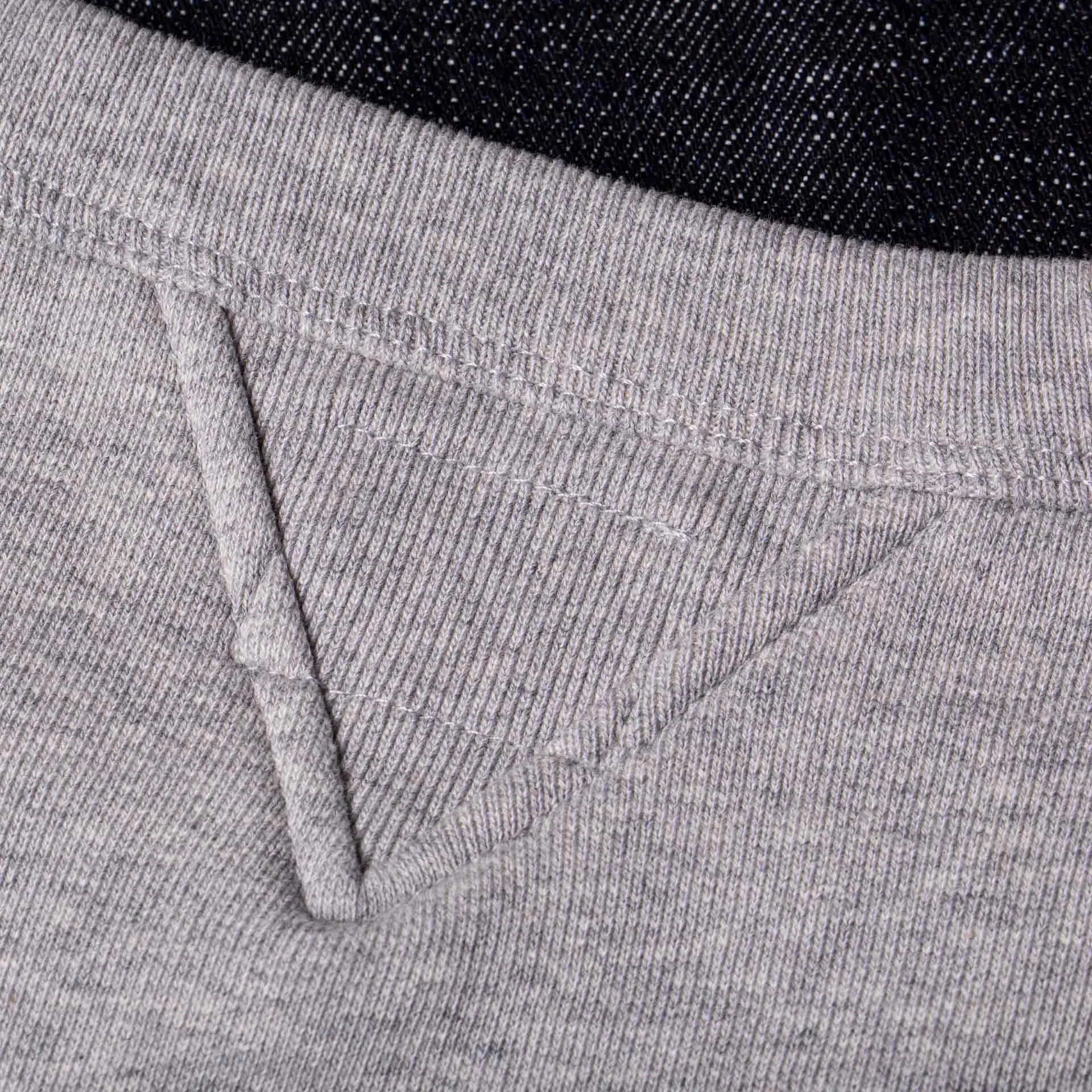 BS-09 CREW NECK heavy grey melee sweat