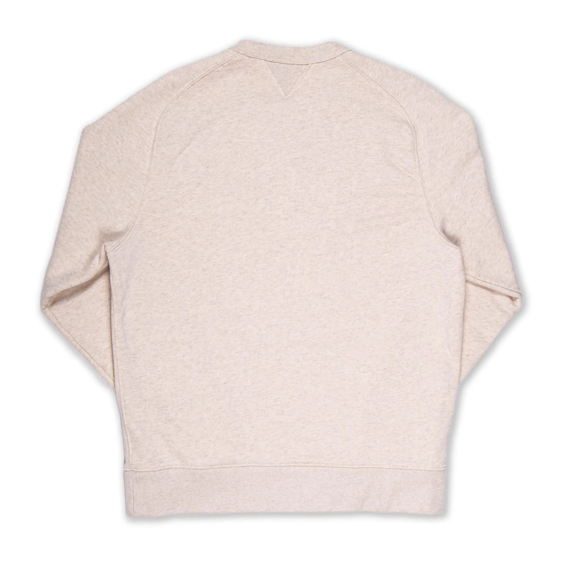 BS-09 CREW NECK heavy oatmeal melee sweat [CORE]