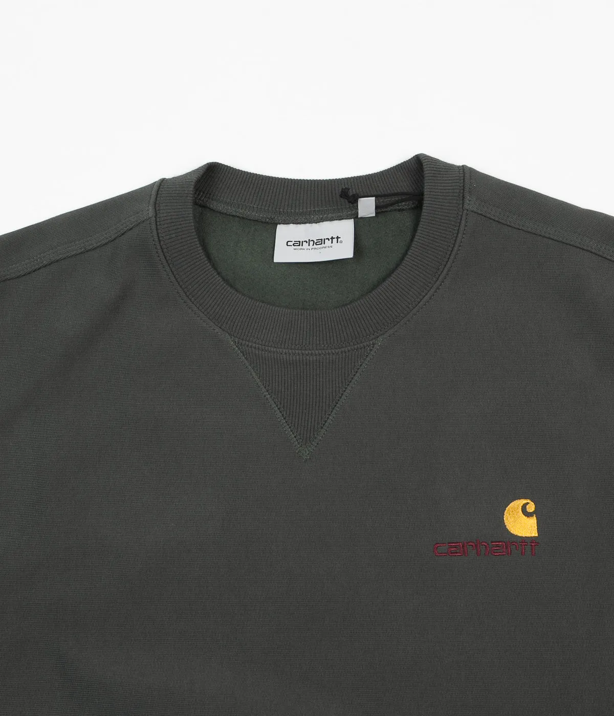 Carhartt American Script Crewneck Sweatshirt - Dark Teal