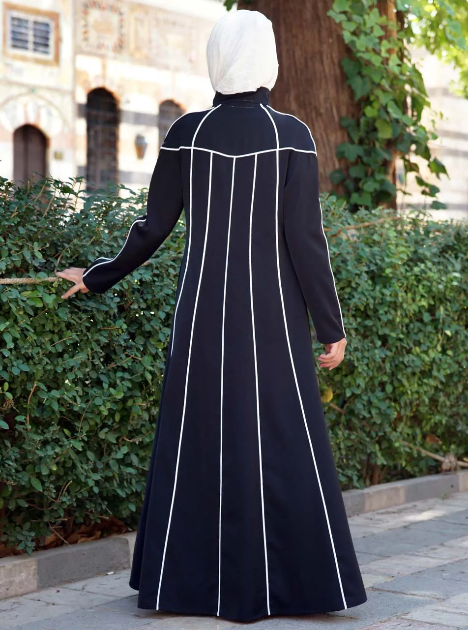 Decorative Trim Active Abaya