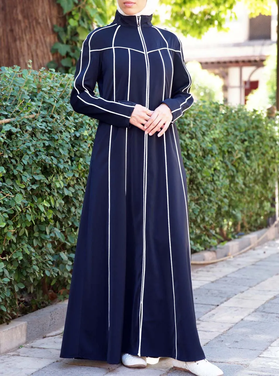 Decorative Trim Active Abaya