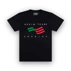 Denim Tears America Sportswear Tee Black