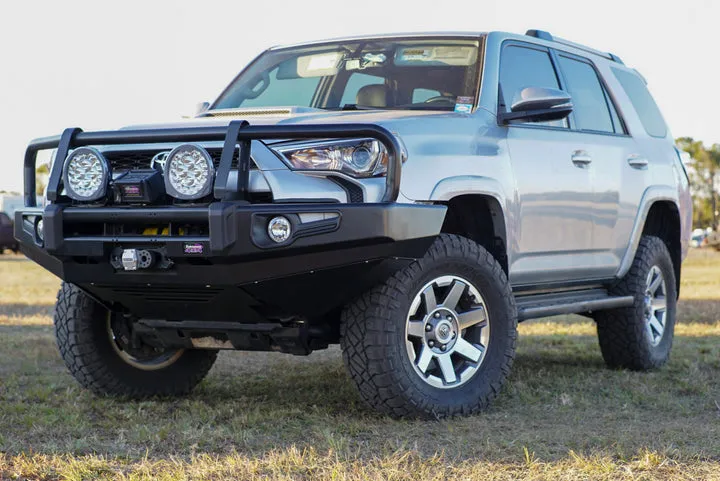 DOBINSONS 4X4 BLACK DELUXE BULL BAR – TOYOTA 5TH GEN 4RUNNER (2014 )(BU59-5557)