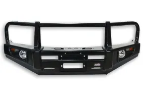 DOBINSONS 4X4 CLASSIC BLACK DELUXE BULL BAR – TOYOTA LANDCRUISER 200 SERIES (2016 )(BU59-3714)