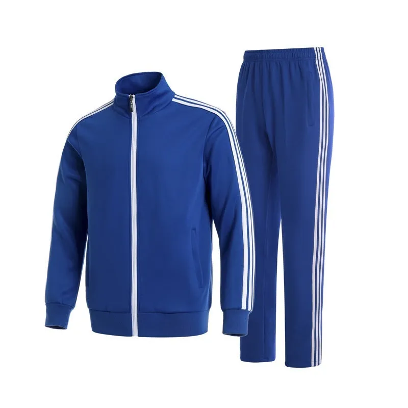 Giacca Casual a Maniche Lunghe con Tre Strisce: Sportswear Taglie Forti