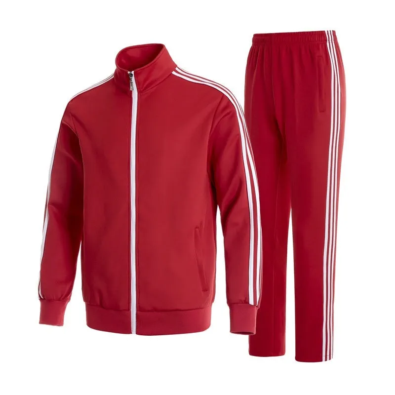 Giacca Casual a Maniche Lunghe con Tre Strisce: Sportswear Taglie Forti