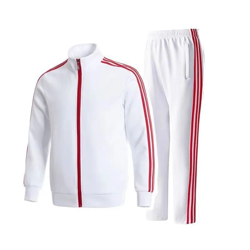 Giacca Casual a Maniche Lunghe con Tre Strisce: Sportswear Taglie Forti