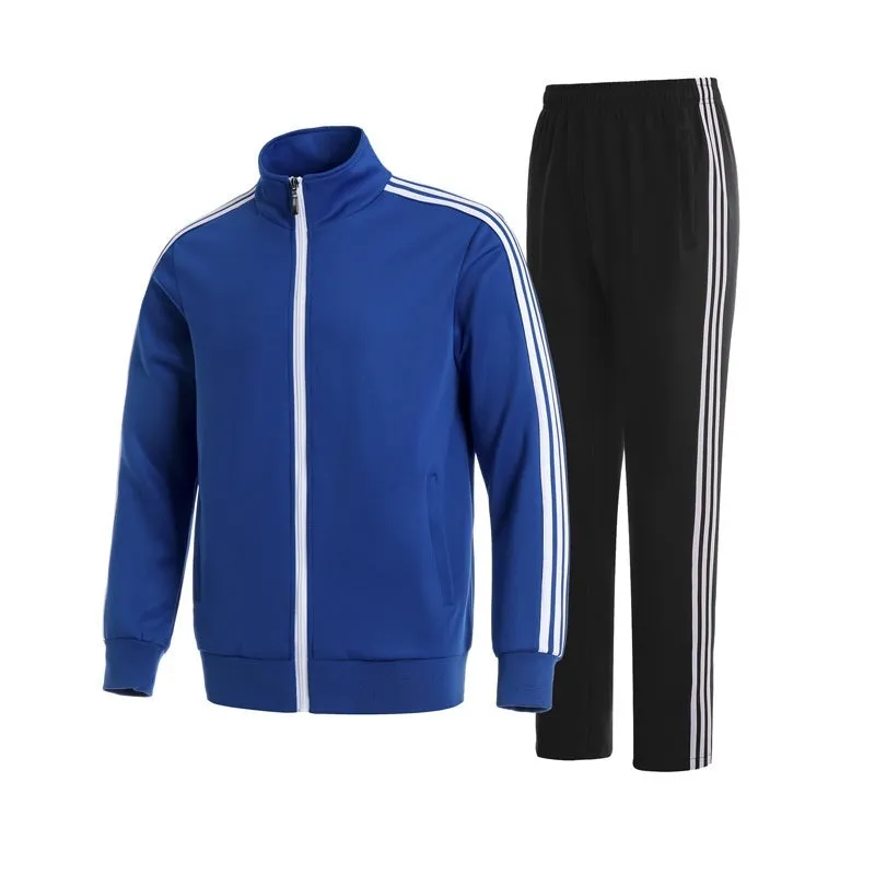 Giacca Casual a Maniche Lunghe con Tre Strisce: Sportswear Taglie Forti