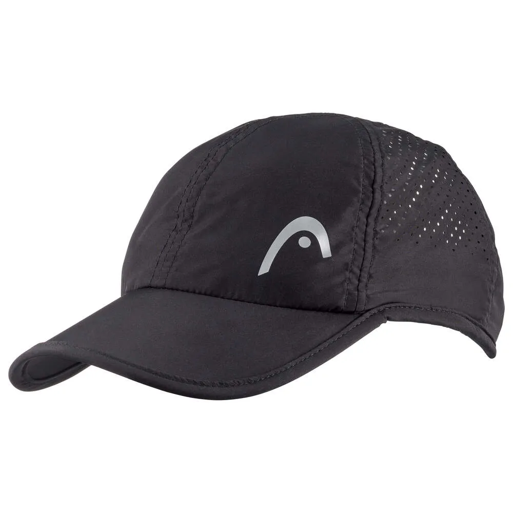 Head Pro Player Tennis Cap Black