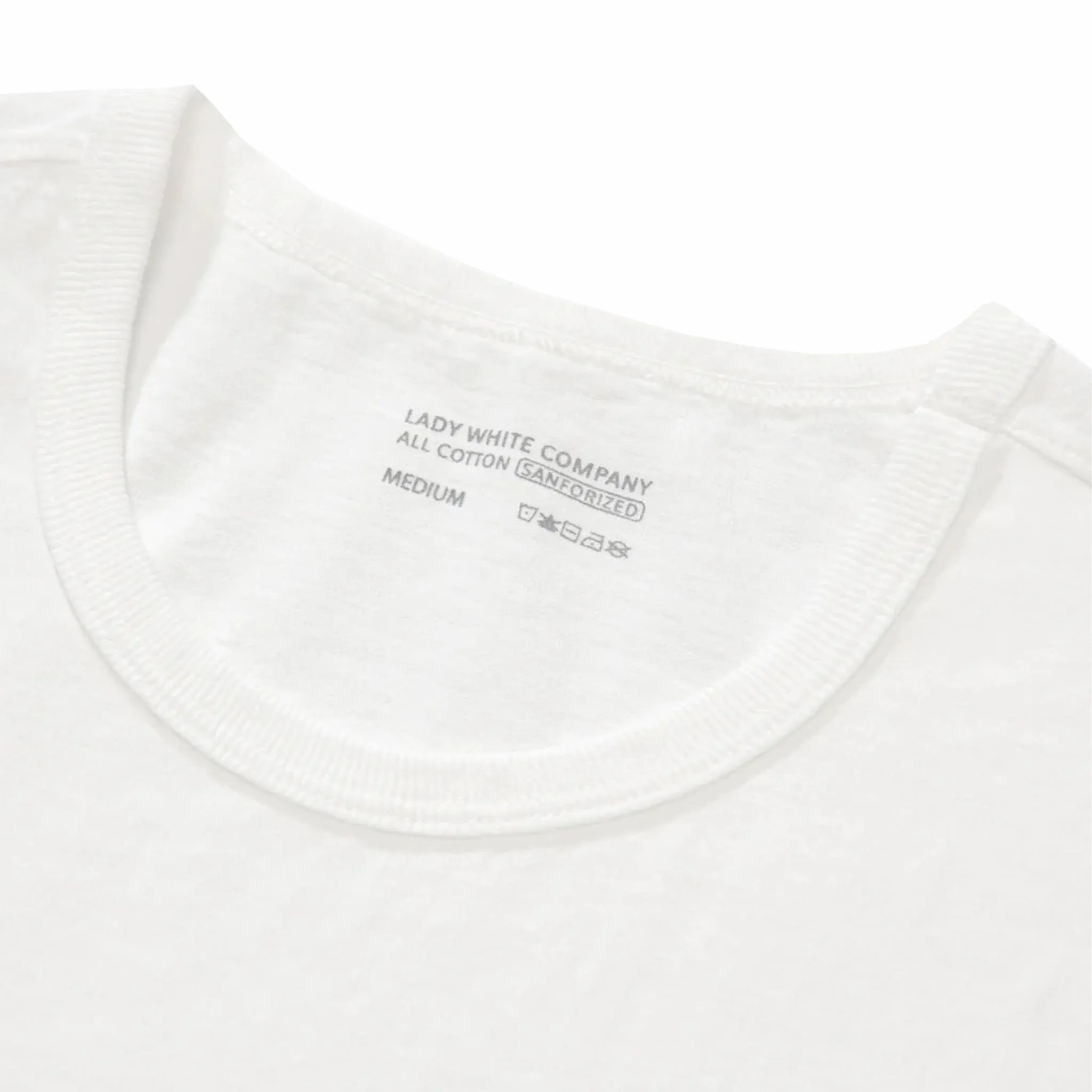 Lady White Co. "Our T-Shirt" 2-Pack (White)