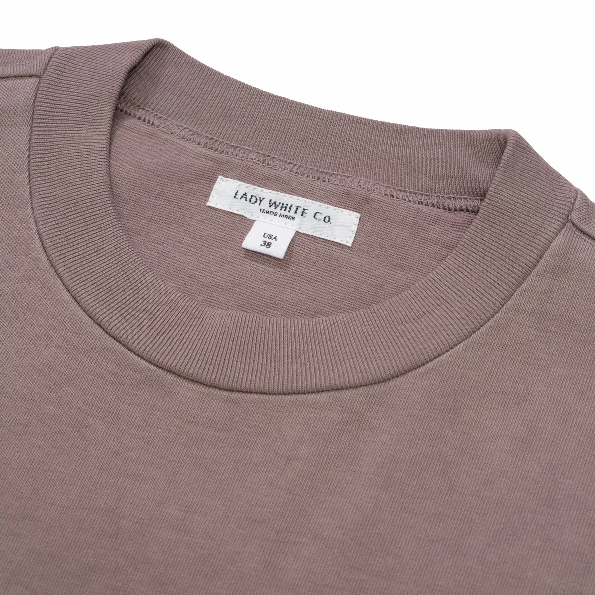 Lady White Co. Rugby T-Shirt (Pale Purple)