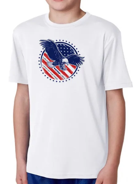 Land of the Free Microtech™ Loose Fit Short Sleeve Shirt