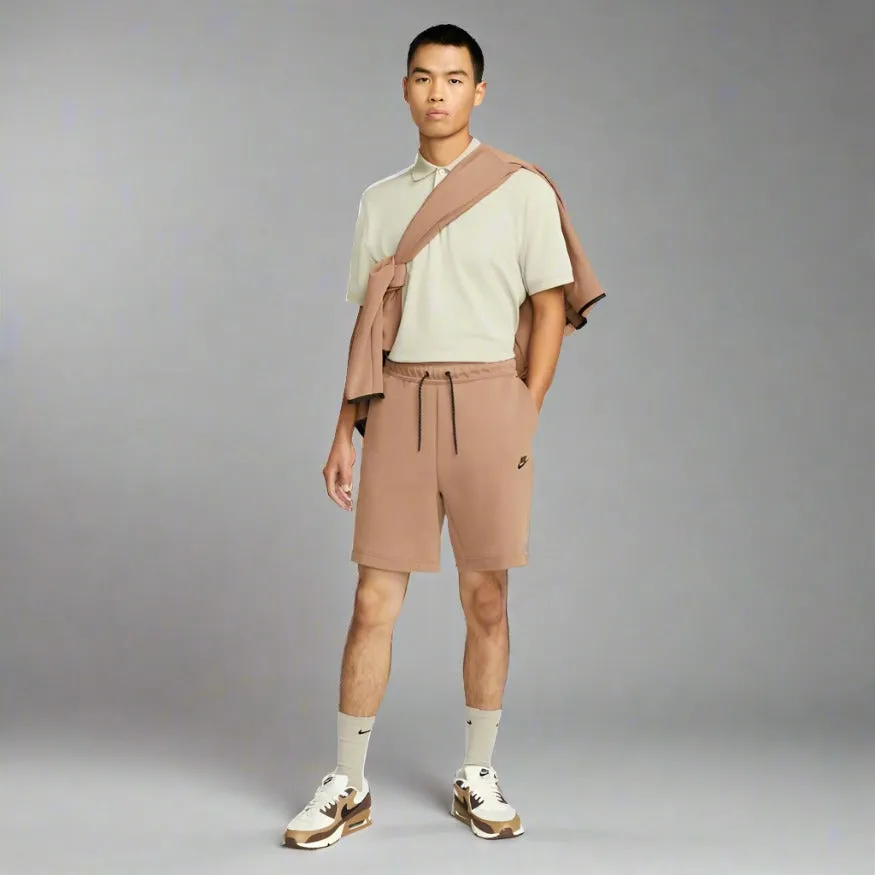 Mens Sportswear Tech Fleece Shorts - Archaeo Brown