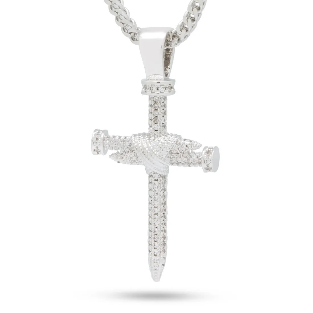 Nail Cross Necklace