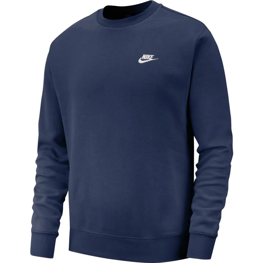 Nike Mens Sportswear Club Crew Long Sleeve Sweatshirt