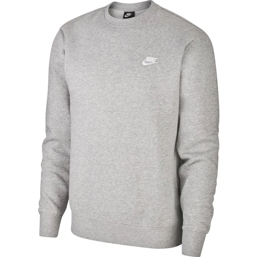 Nike Mens Sportswear Club Crew Long Sleeve Sweatshirt