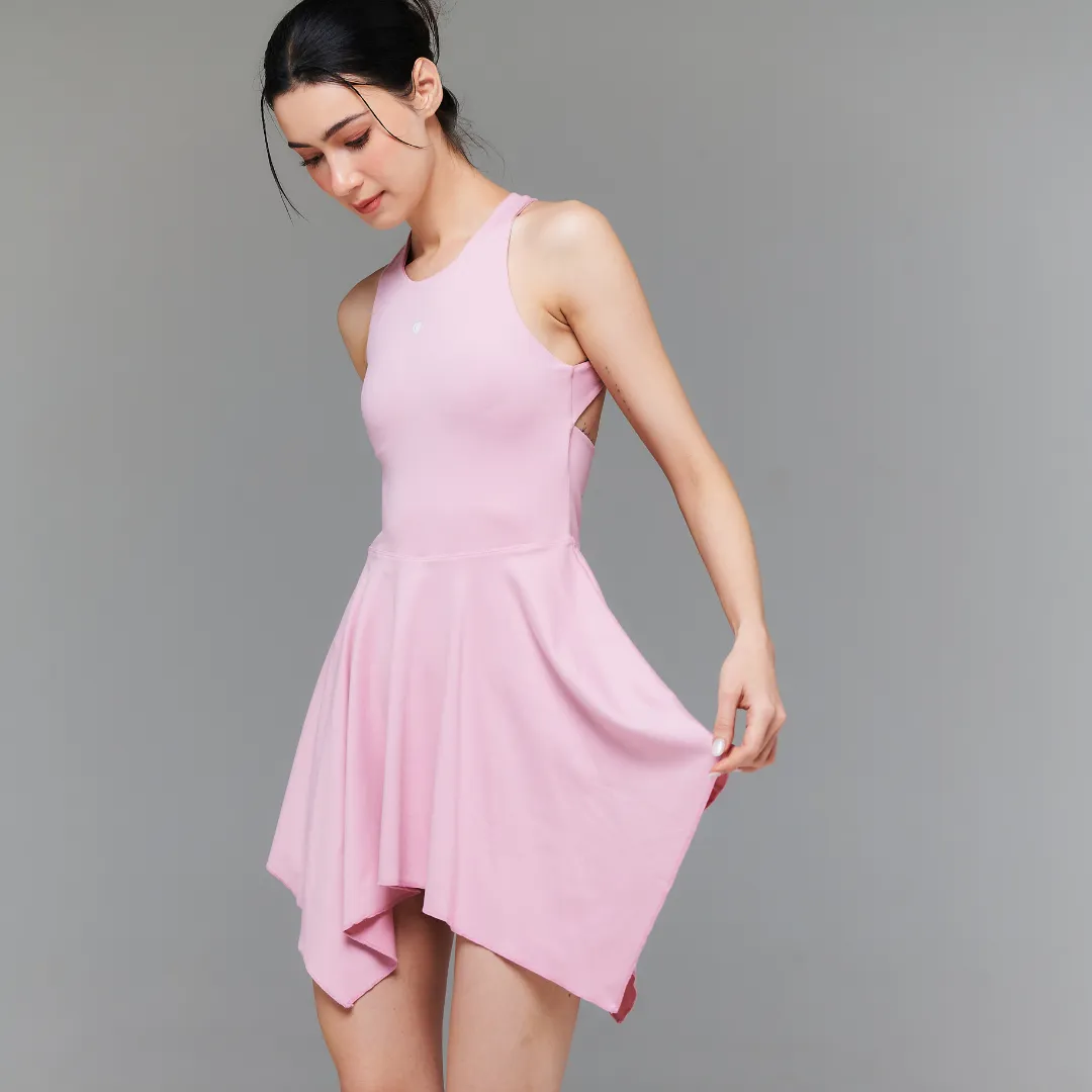 SILKFLEX HALTER DRESS