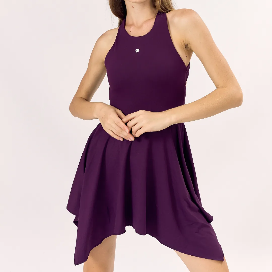 SILKFLEX HALTER DRESS