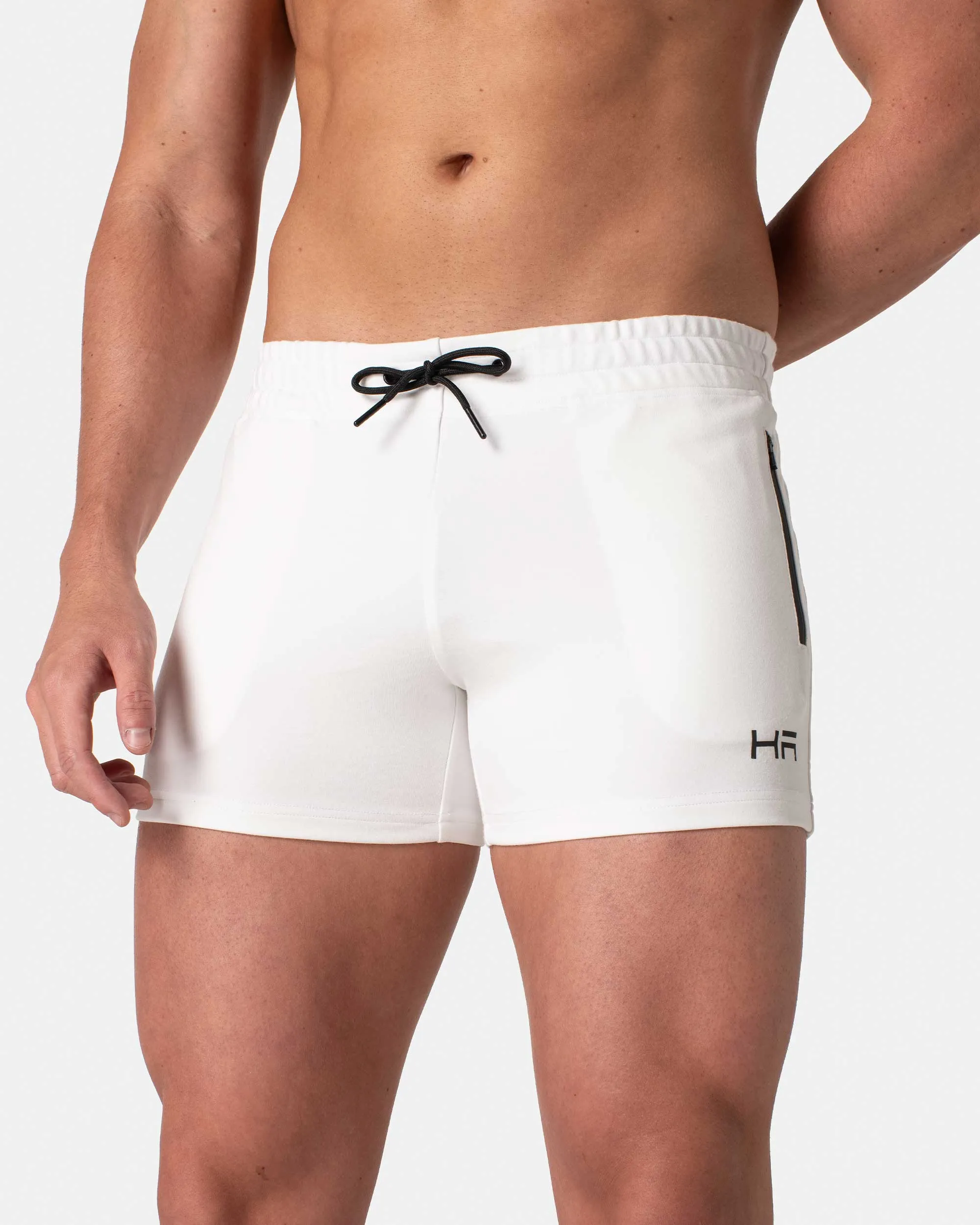 Squat 3.5" Shorts - White