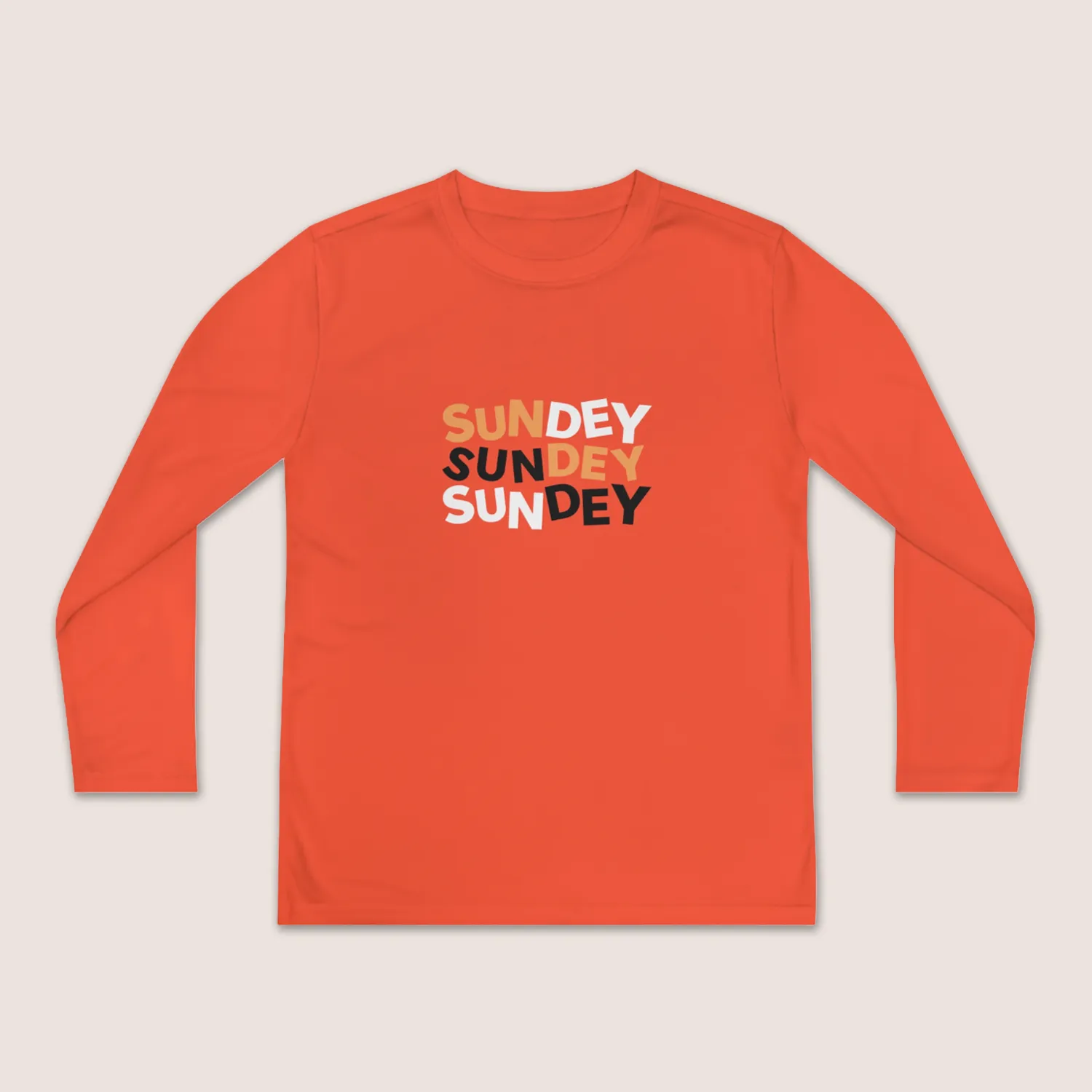 SUNDEY SUNDEY SUNDEY | Youth Long Sleeve Tee