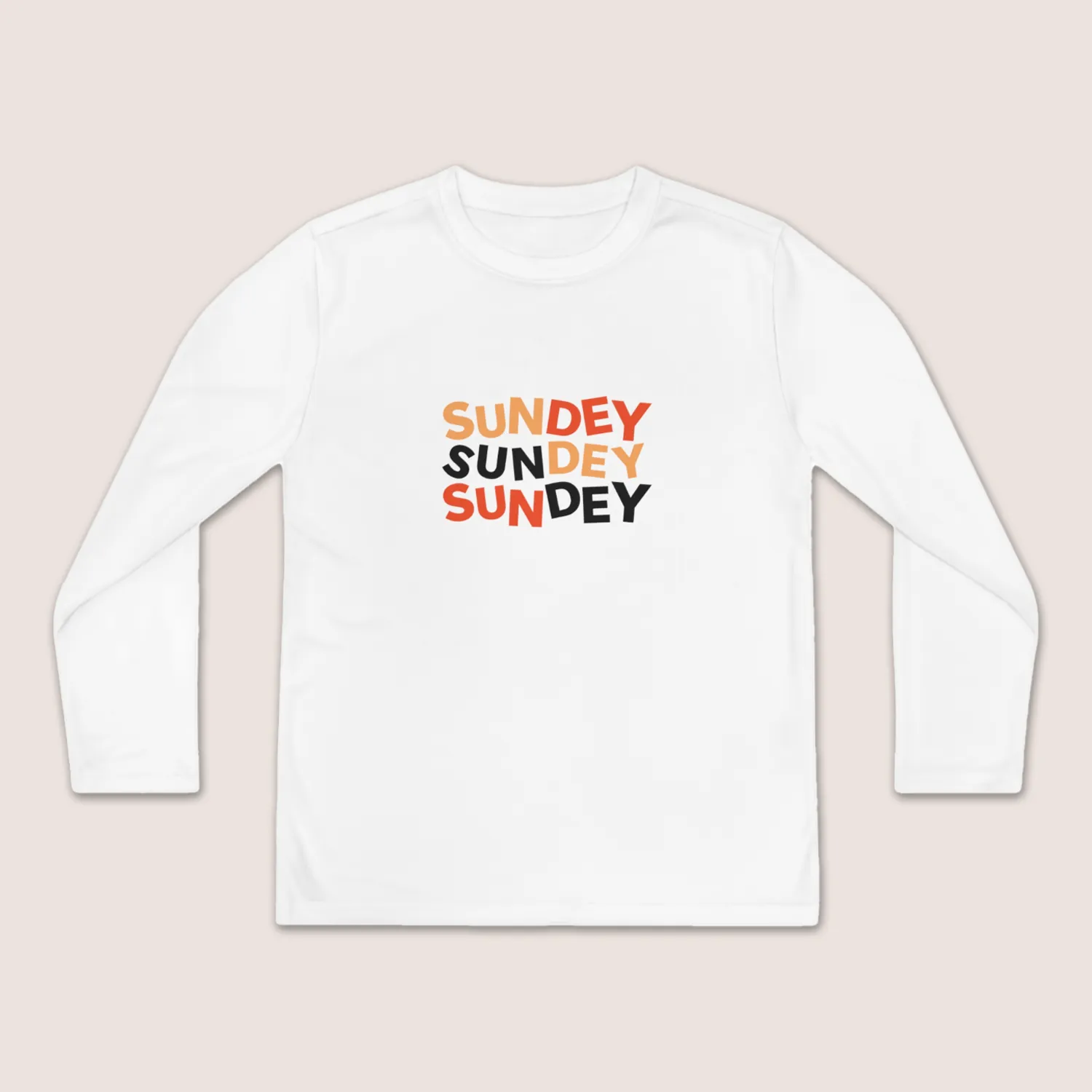 SUNDEY SUNDEY SUNDEY | Youth Long Sleeve Tee