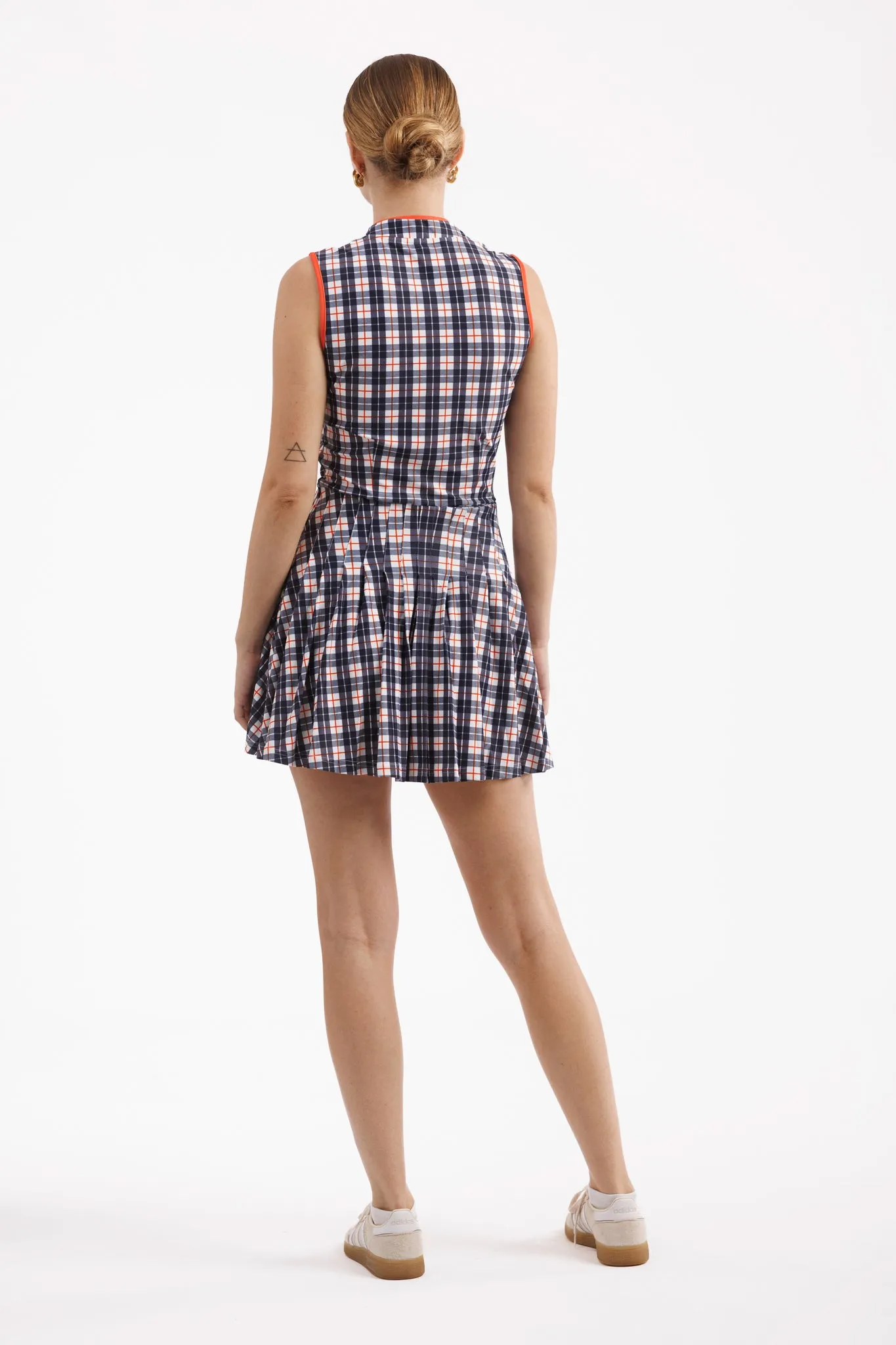 Tailgate Collection Mackenzie Dress - Auburn Plaid