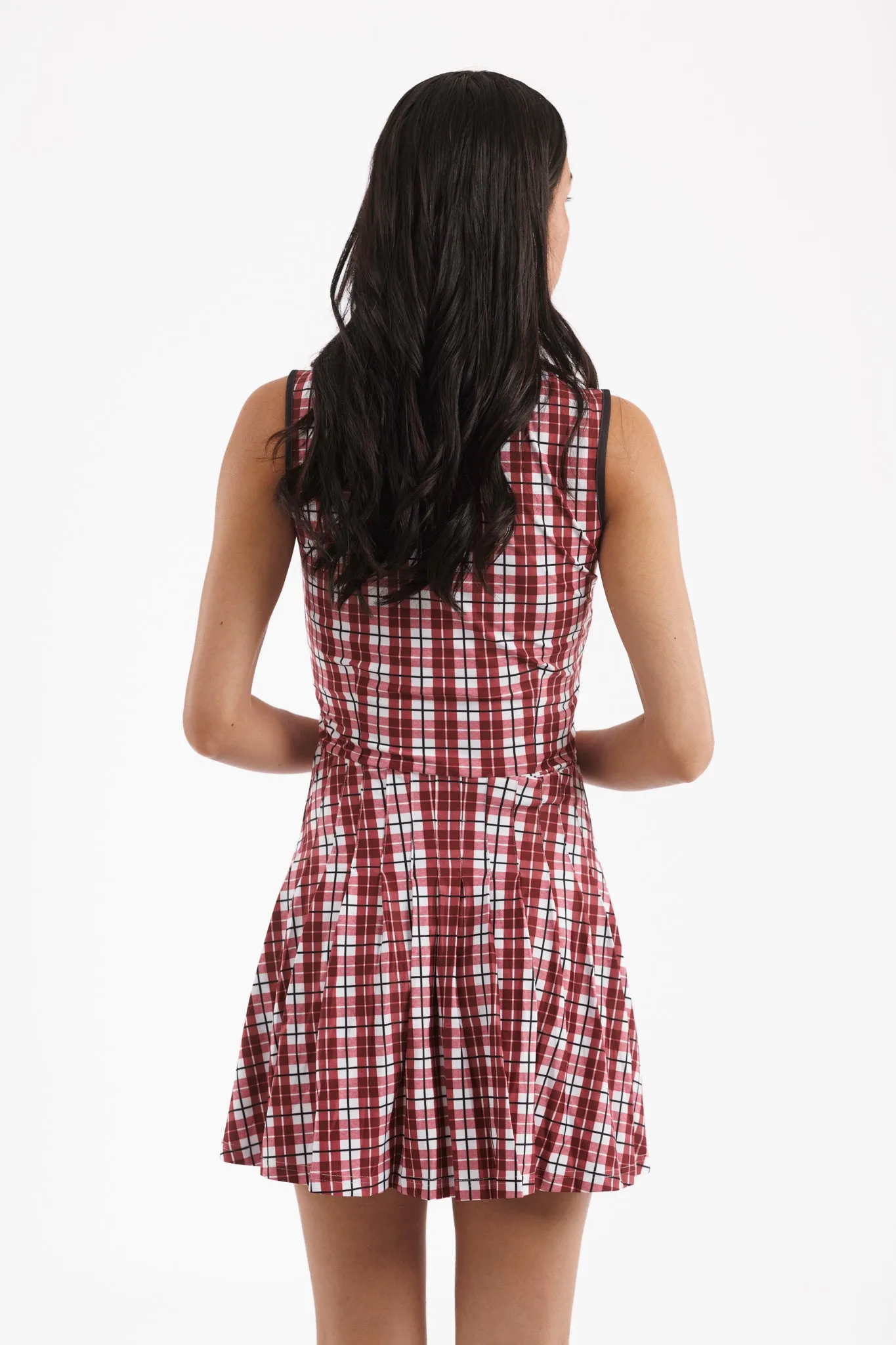 Tailgate Collection Mackenzie Dress - Gamecock Plaid