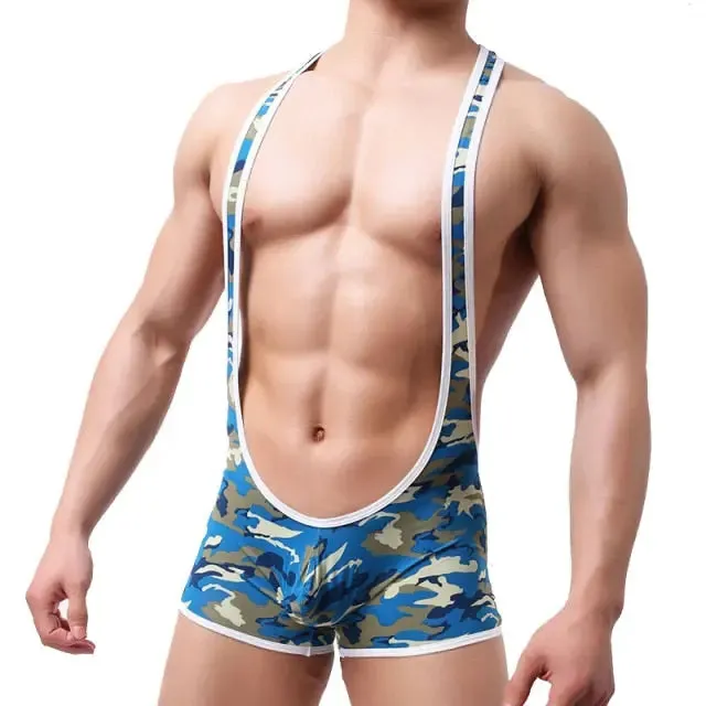 Wrestling Open Chest Singlet